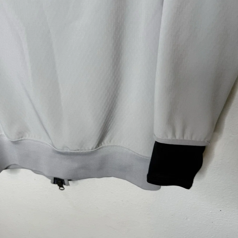 Nike All Time Sphere Hoodie‎ Jacket Gray Thumb Holes Women's Medium